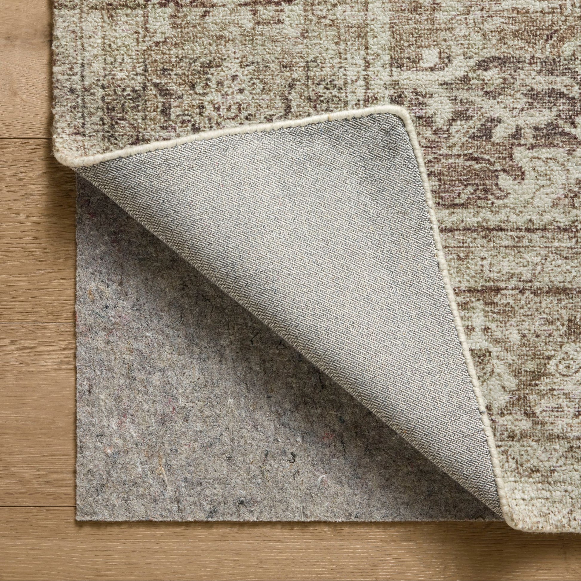 Wimberly Bark Ivory  Rug shown from flipped