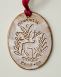 Black Oak Deer Ornament