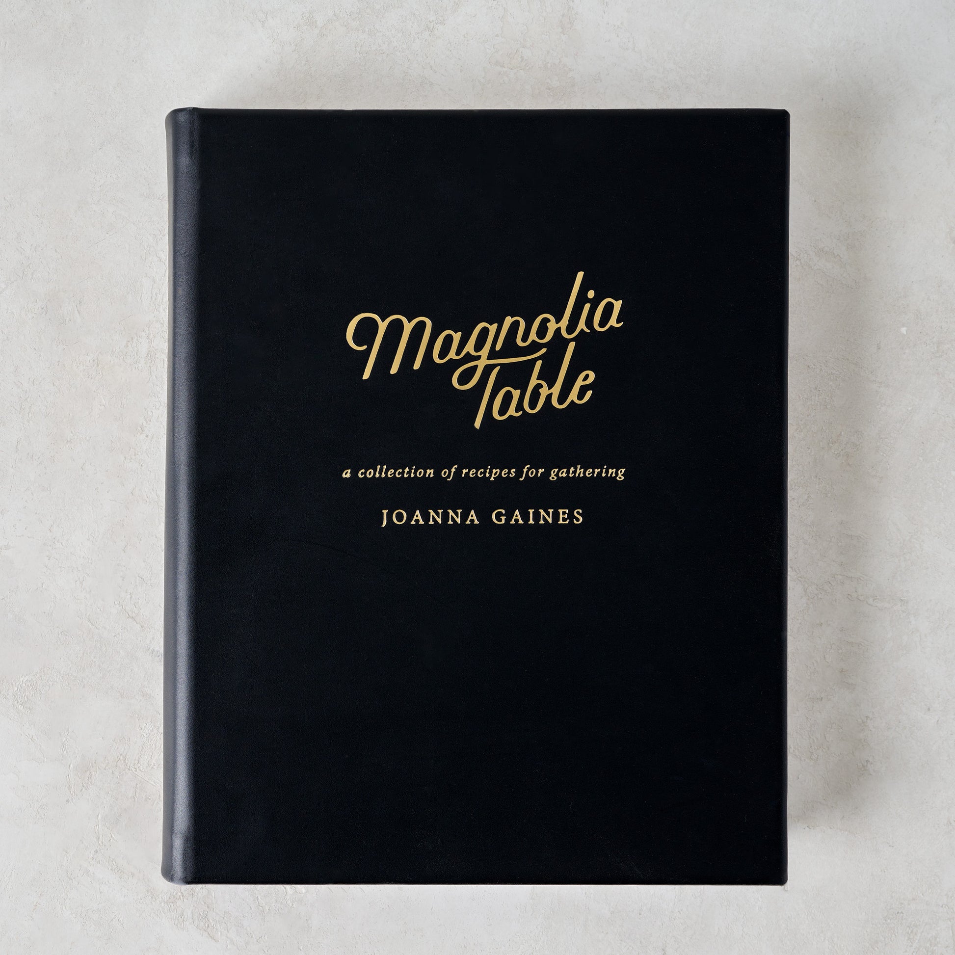 Leather Bound Magnolia Table Cookbook