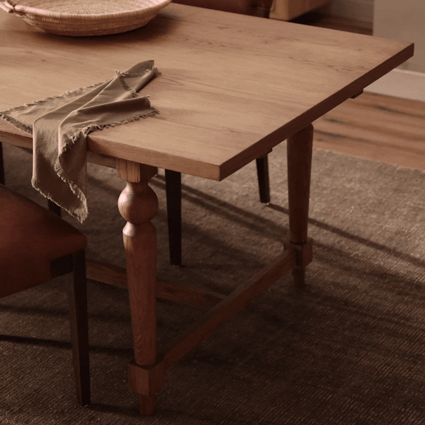 Beau Extension Dining Table silent demo video