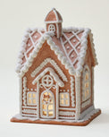 Lighted Gingerbread House
