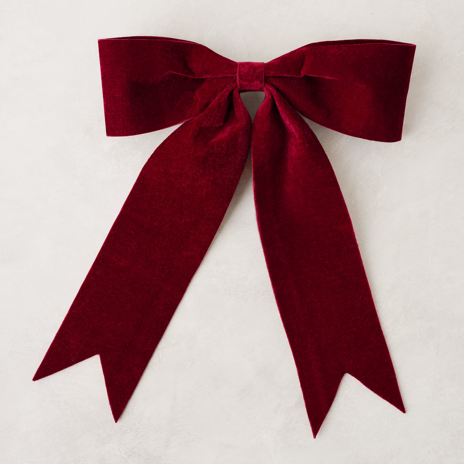 Red Bountiful Bow Tree Topper