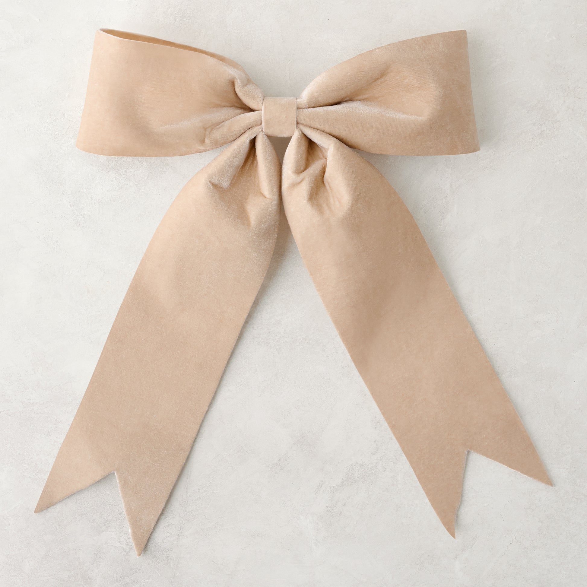 Cream Bountiful Bow Tree Topper