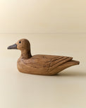 Decorative Carved Wooden Duck