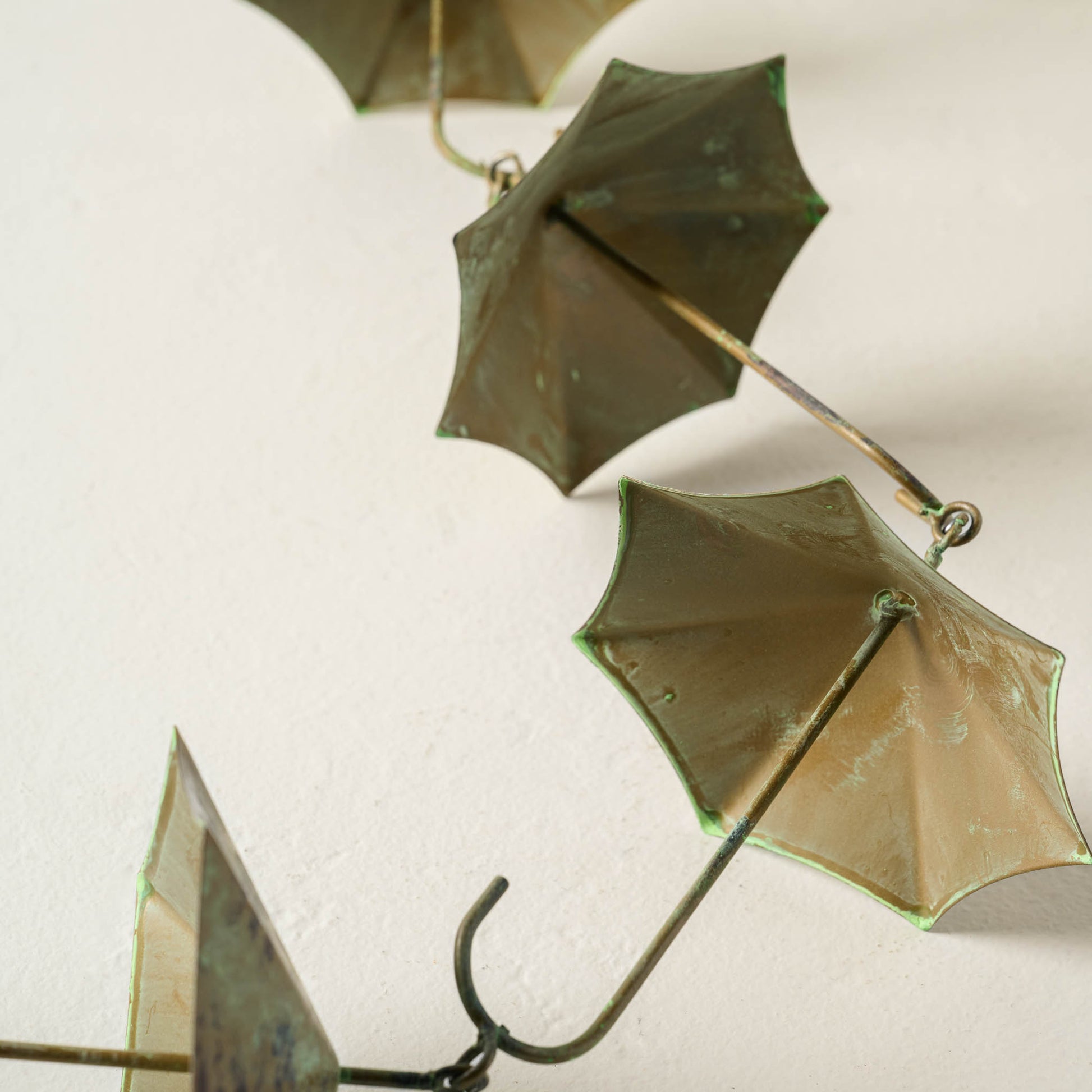 Umbrella Rain Chain close up