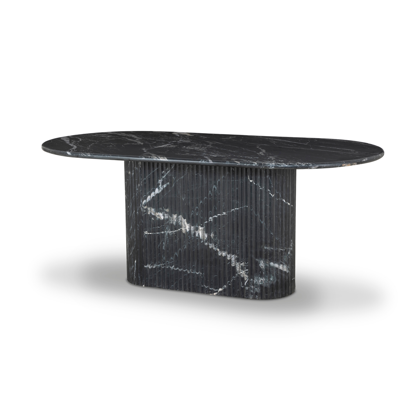 Deco Dining Table - Black Marble