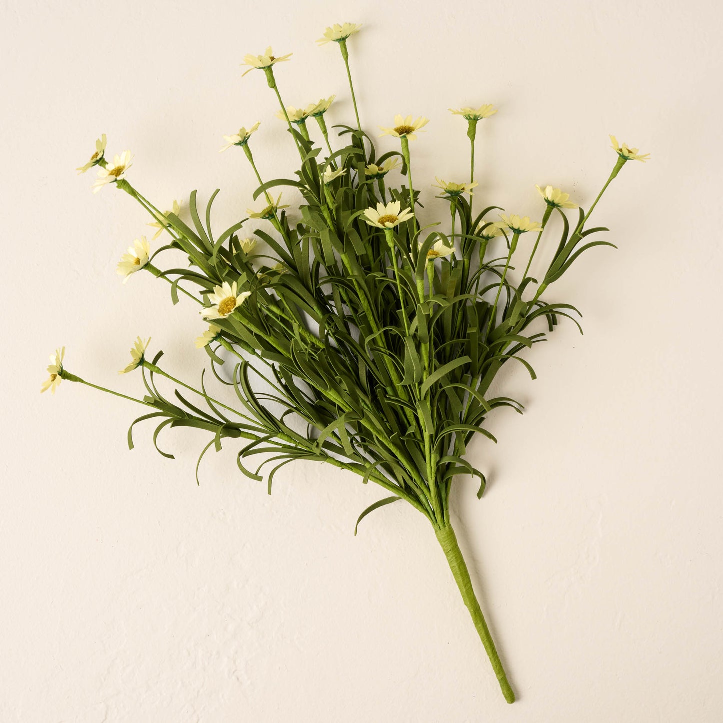 faux yellow daisy floral bouquet