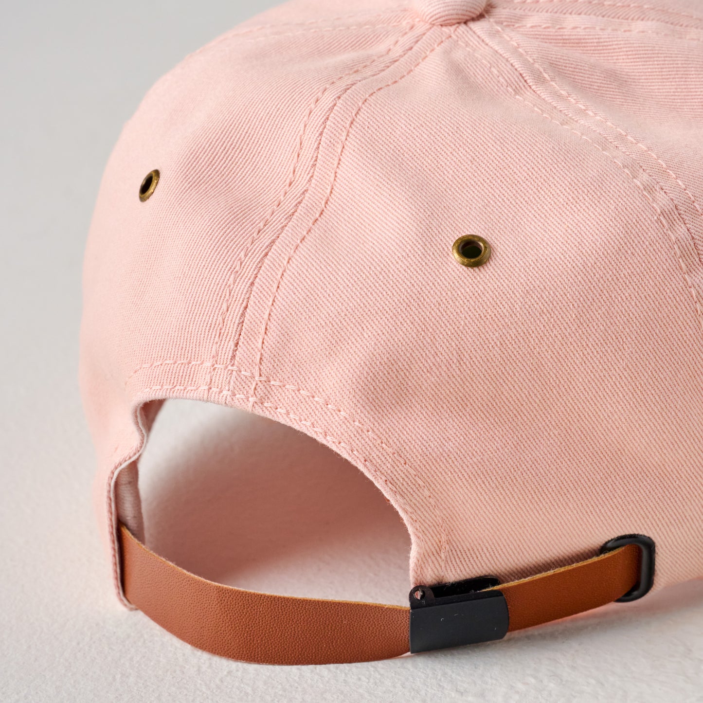 Magnolia Embroidered Script Blush Hat back