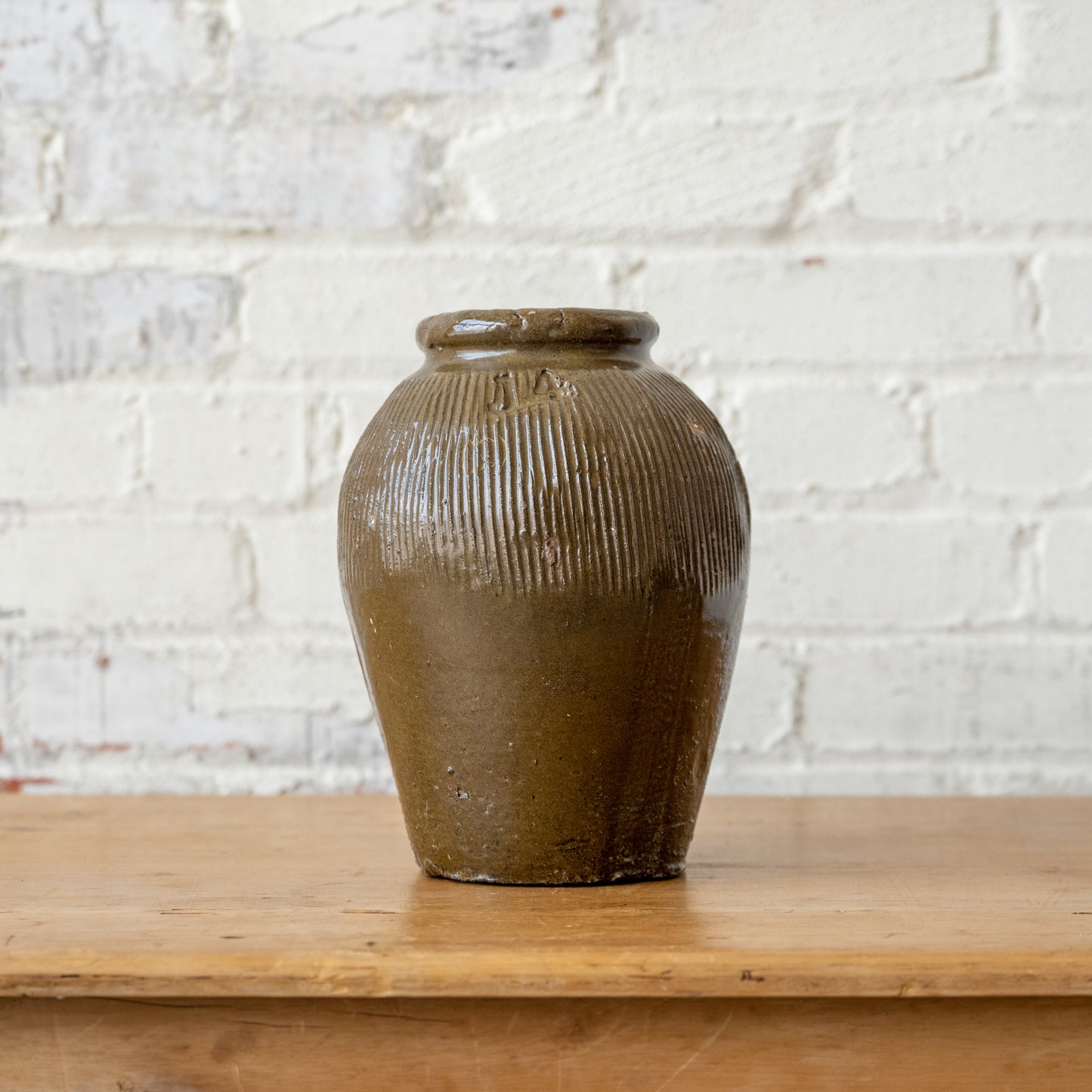 Galena Found Clay Jar - small