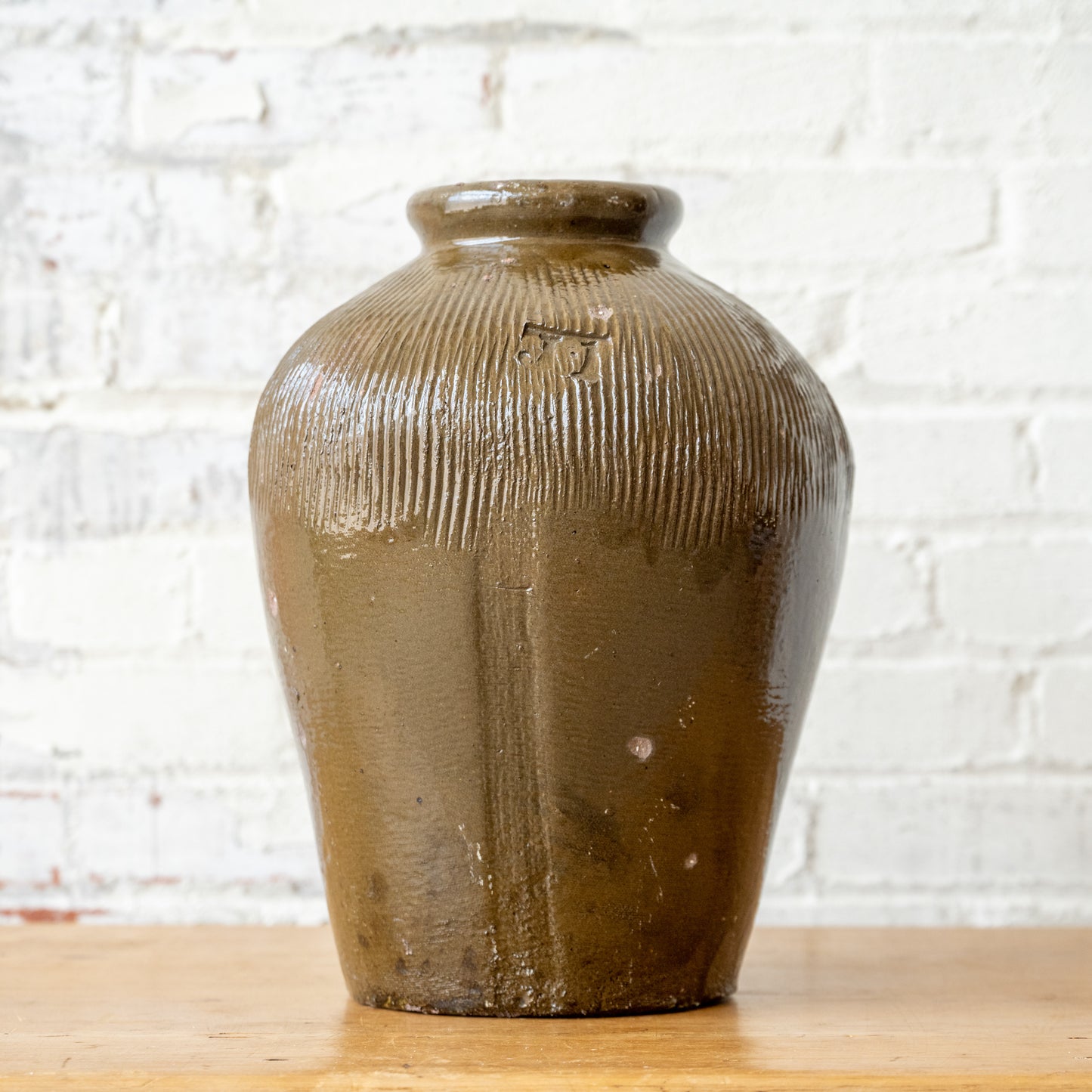 Galena Found Clay Jar large