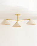 Oswald Semi Flush light on