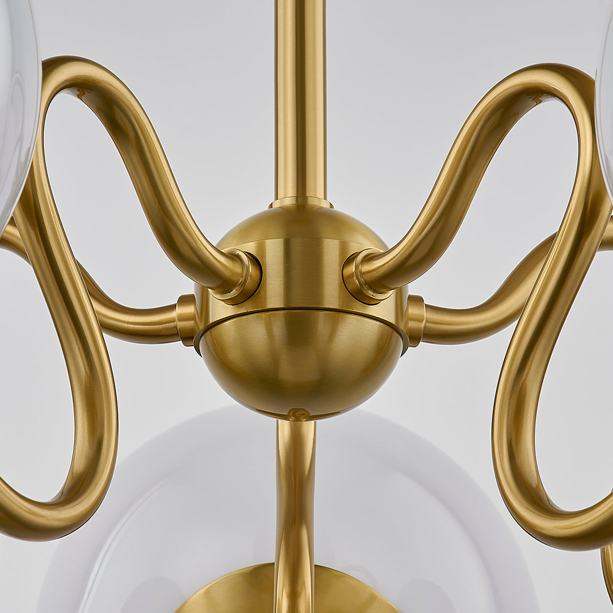 5 Light Tillie Chandelier up close
