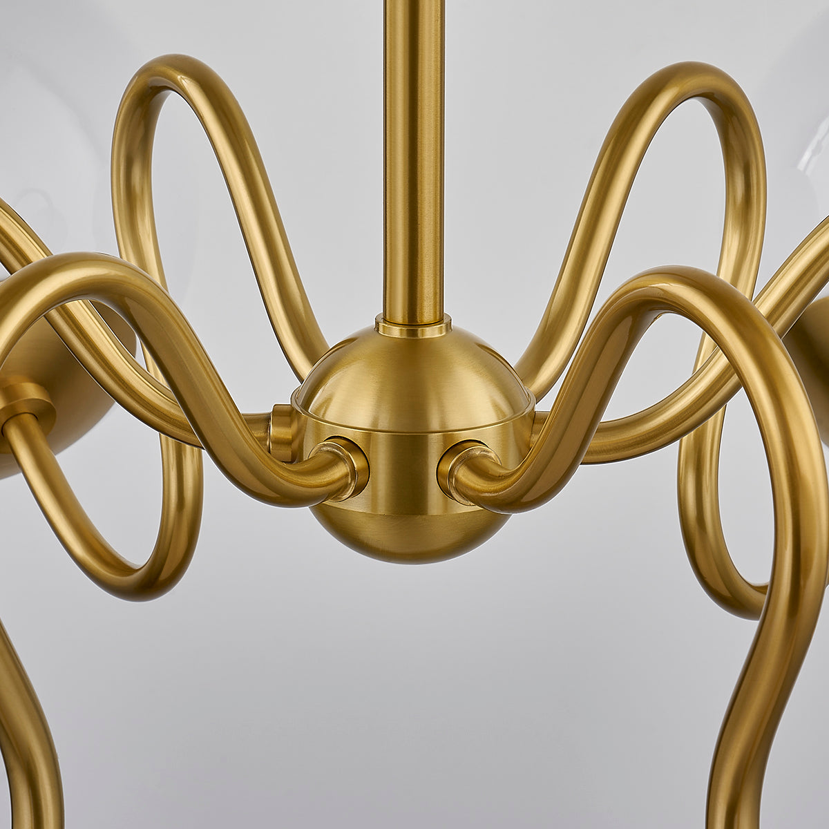 6 Light Tillie Chandelier up close