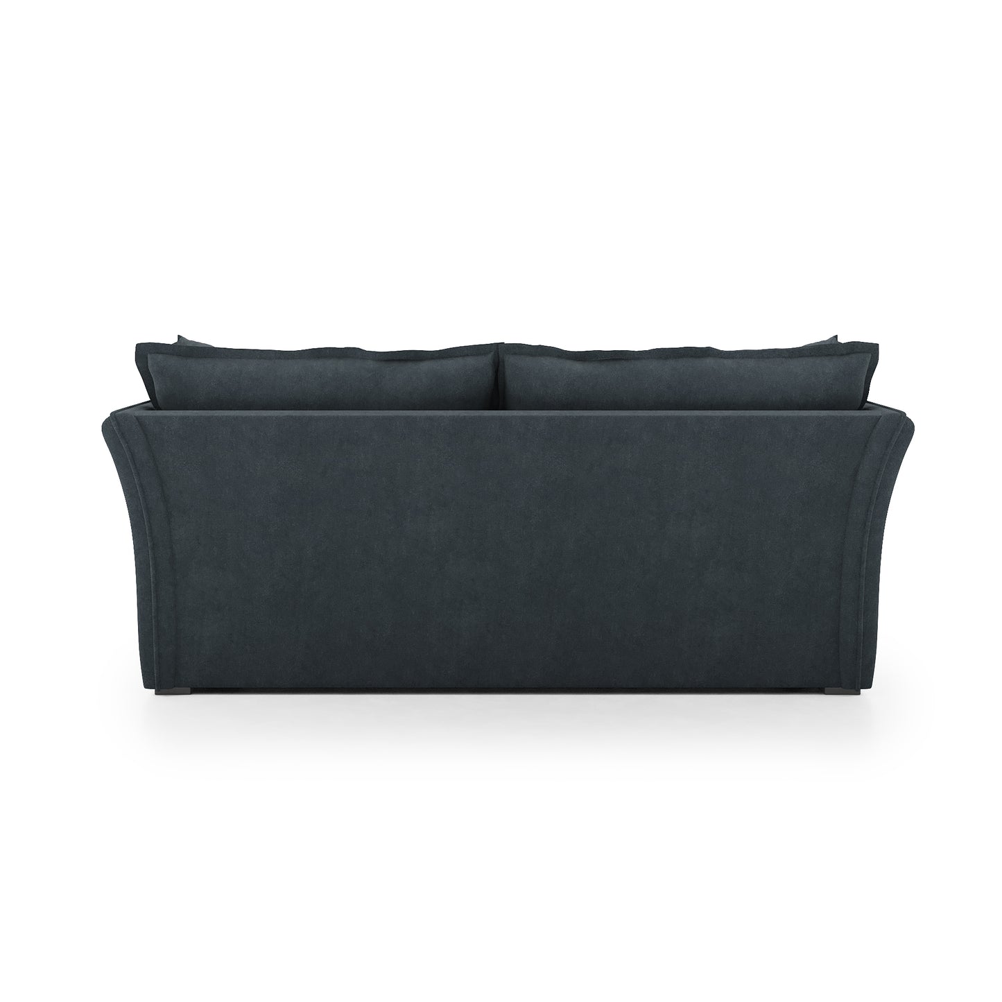 Sunday Sofa inkwell velvet back view