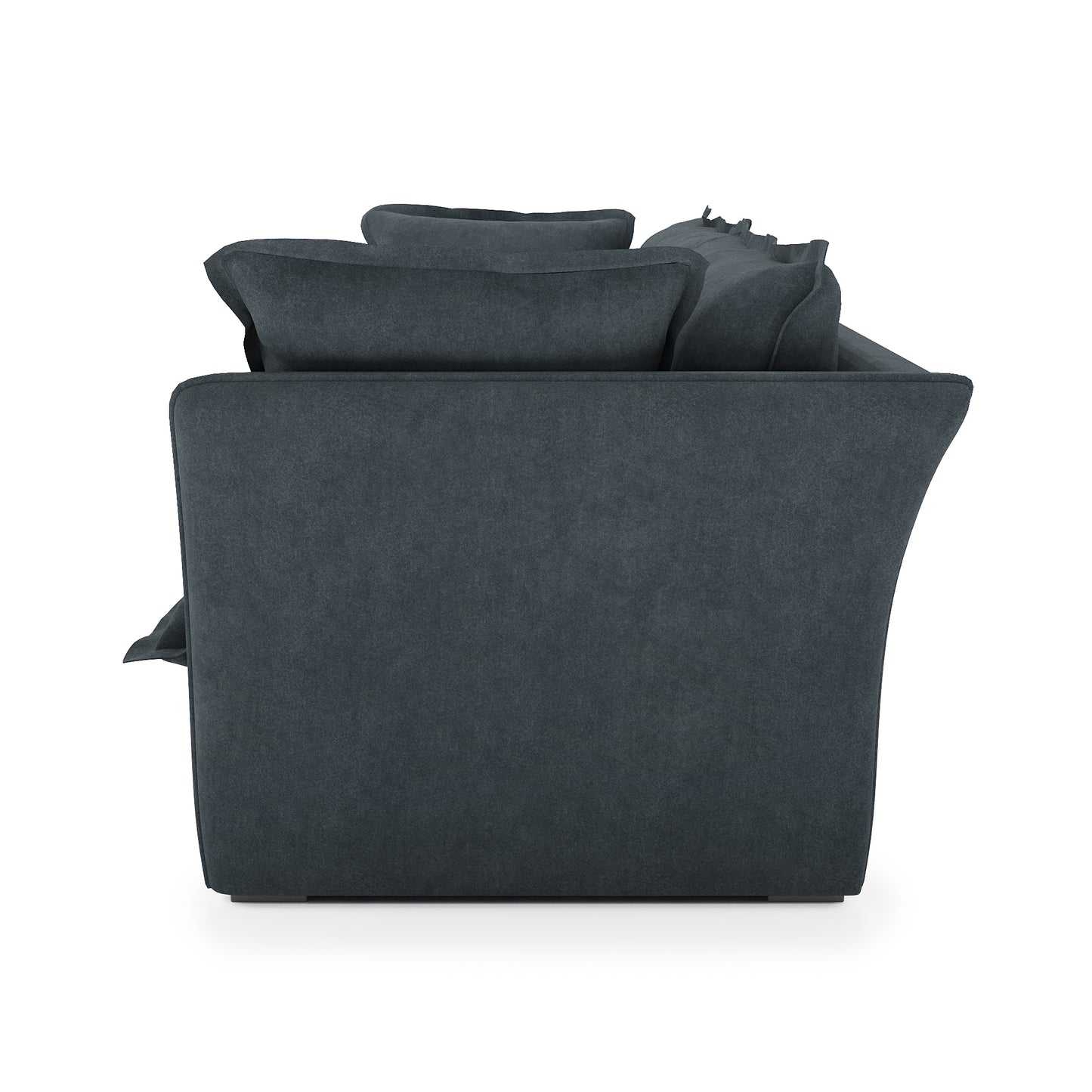 Sunday Sofa inkwell velvet side view