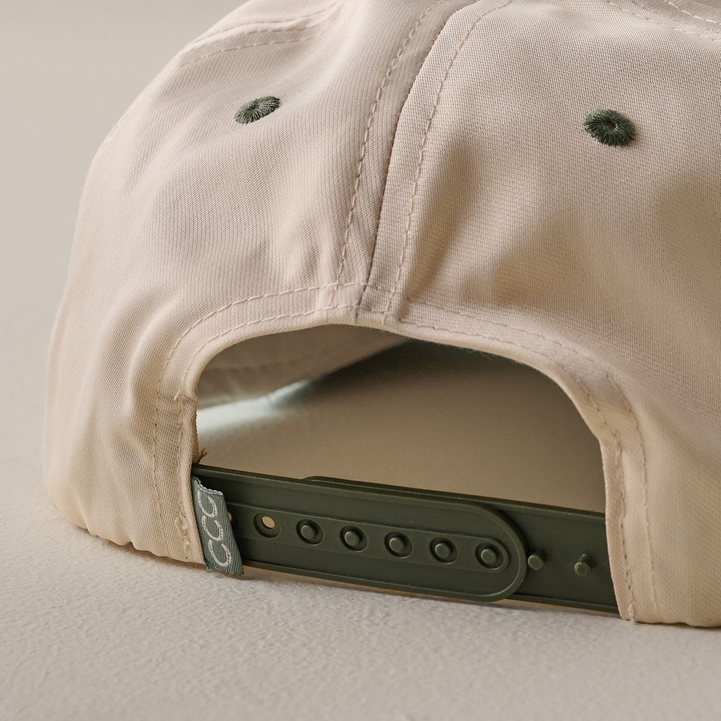Two Tone Green Cotton Hat snapback