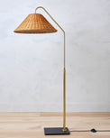 Lucia Floor Lamp in empty room