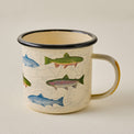 Enamel Fish Mug