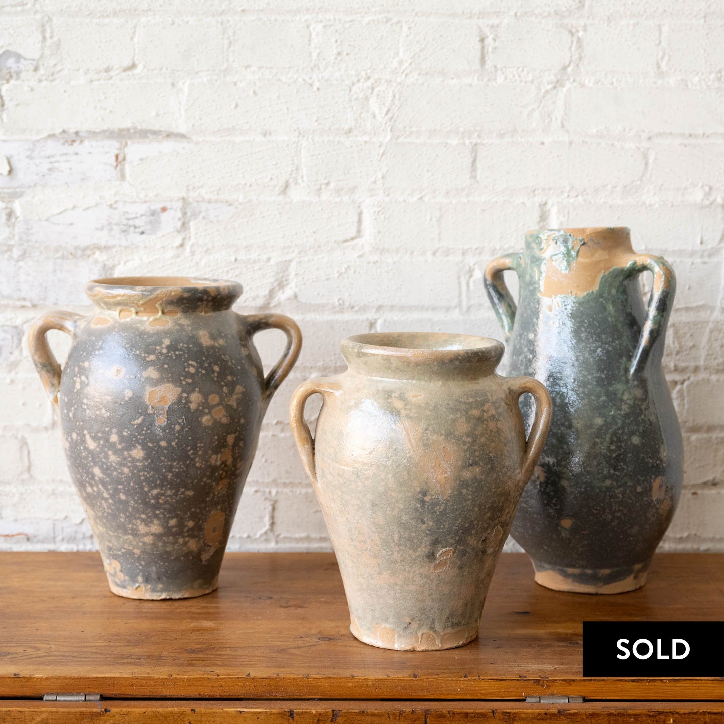 Found Blue Amphora