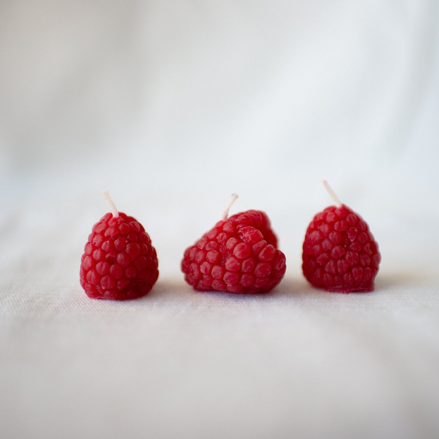 Raspberry Birthday Candle Set of 10