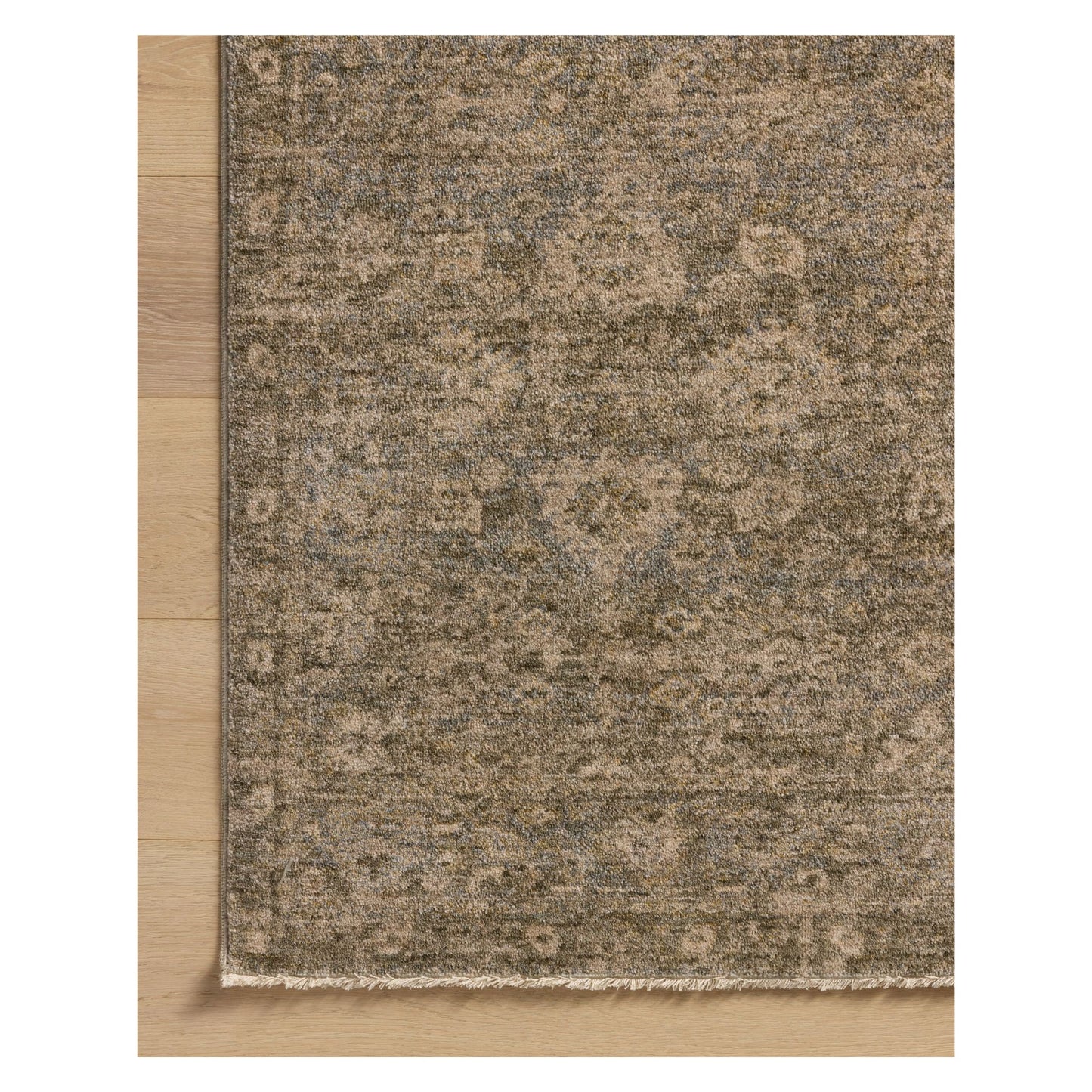 Junie Lagoon Natural Rug corner