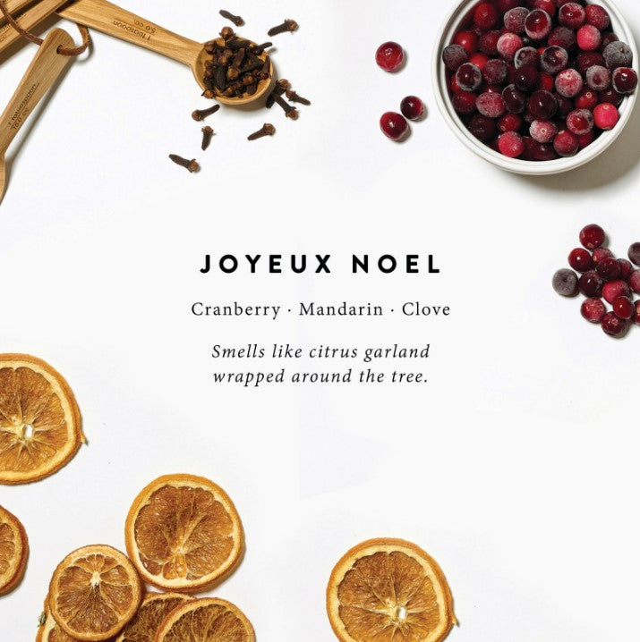 magnolia joyeux noel scent notes of cranberry mandarin and clove