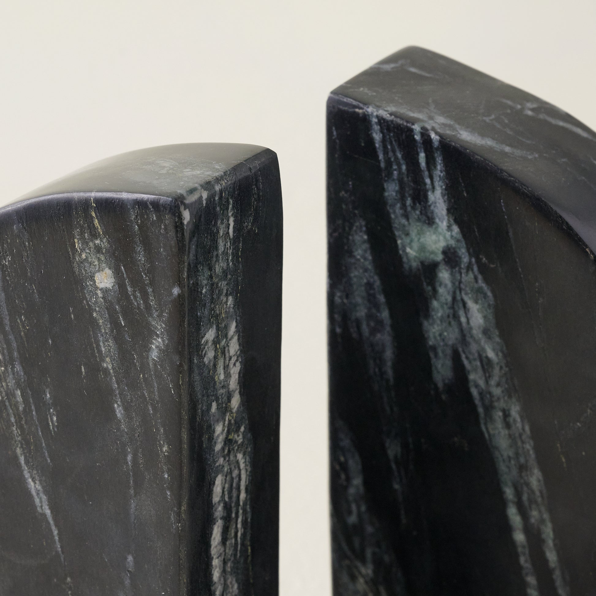Mattlage Arched Marble Bookends up close
