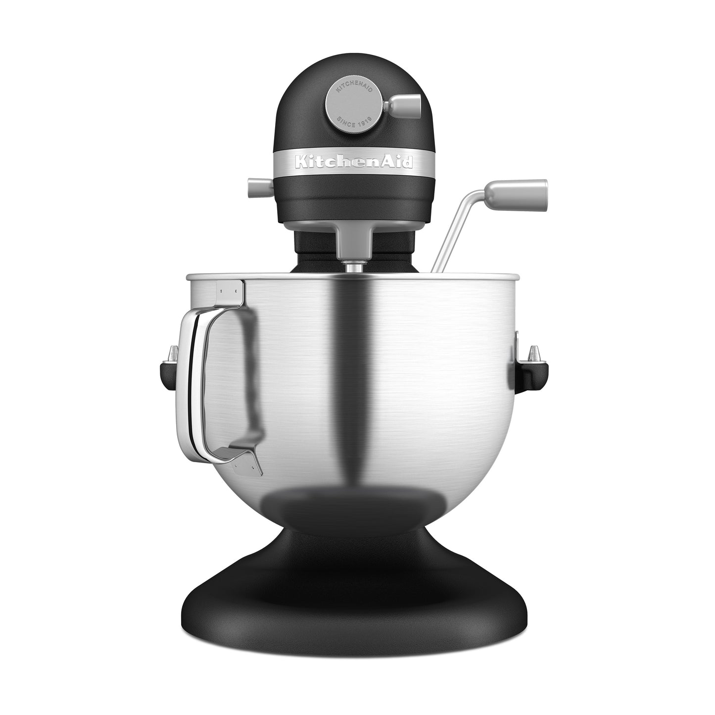 KitchenAid 7 Quart Bowl-Lift Stand Mixer in black front view