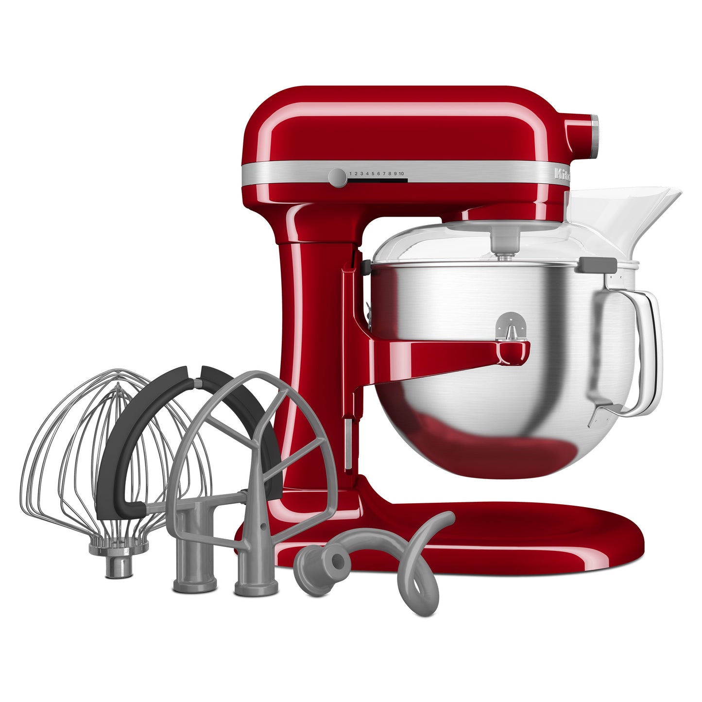 KitchenAid 7 Quart Bowl-Lift Stand Mixer in empire red