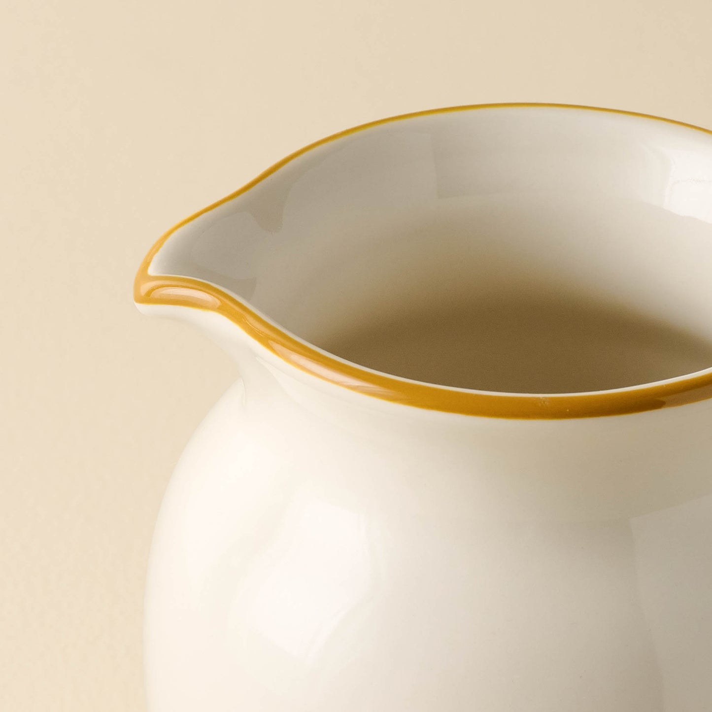 Luna Floral Pitcher close up