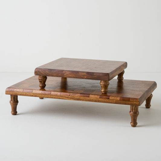 Checkered Wood Riser