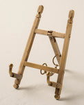 foldable brass shelf easel
