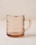Blush One Cup Glass Measuring Cup