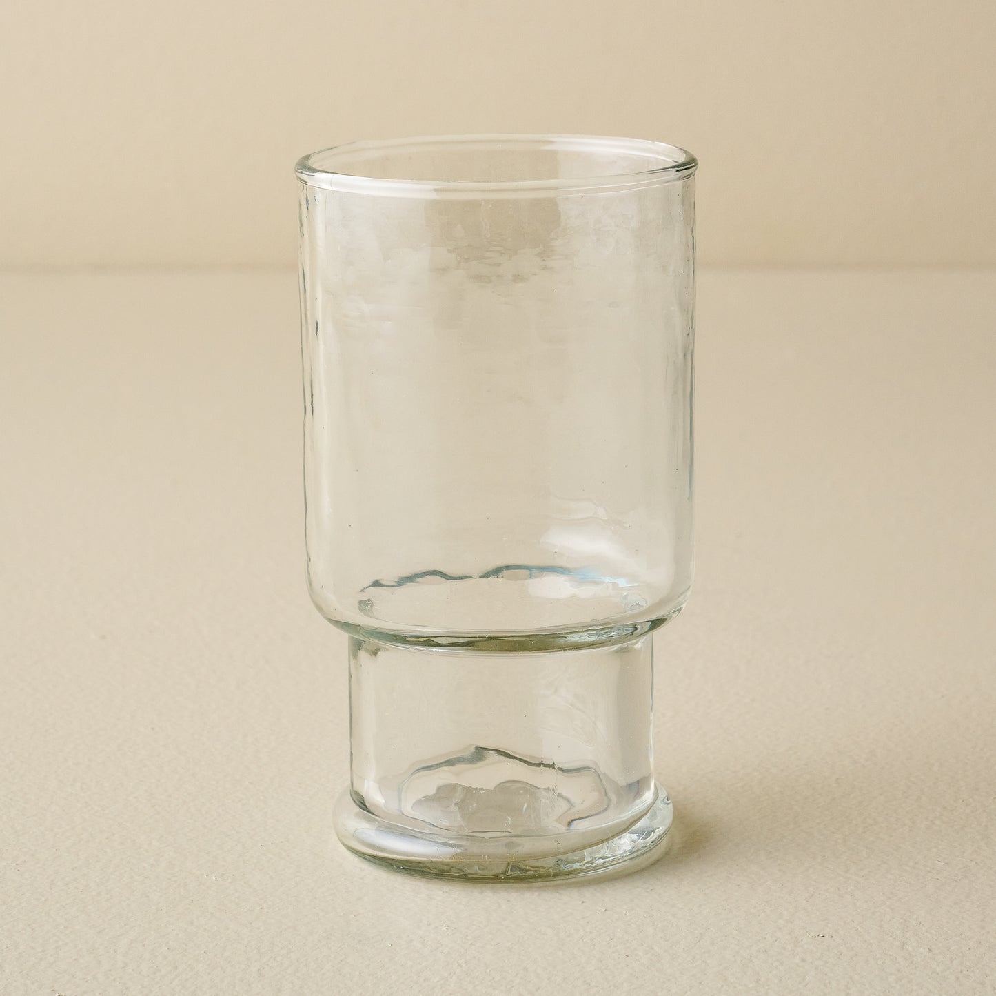 Rustic Glass Stacking Tumbler