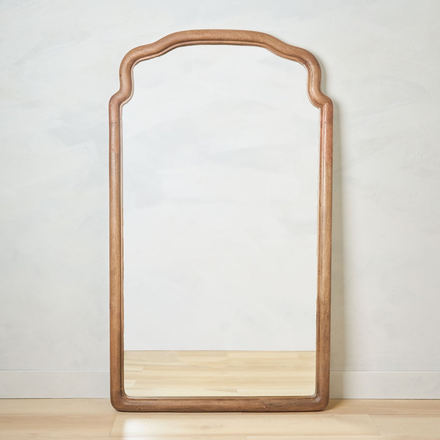 Olivia Wood Framed Floor Mirror