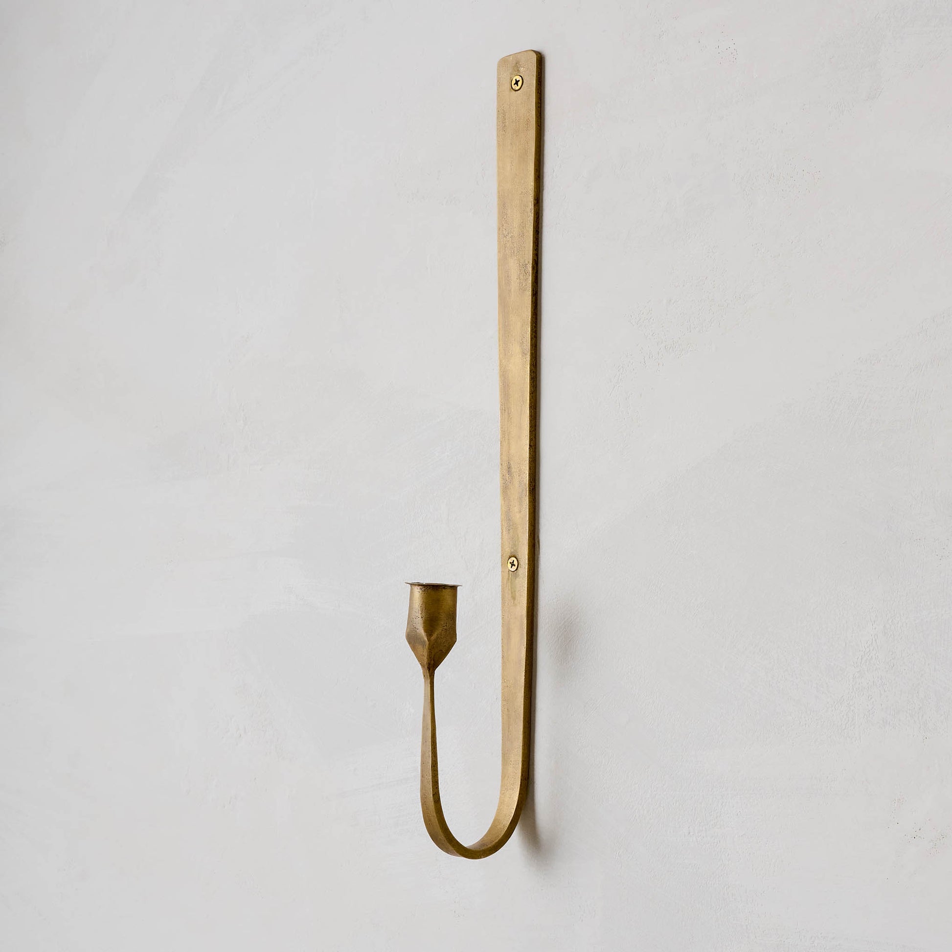 Julian Forged Iron Wall Sconce in antique brass