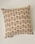 Flora Natural Printed Pillow