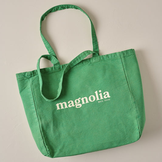 Magnolia Kelly Green Retro Tote