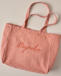 Magnolia Sunset Script Tote
