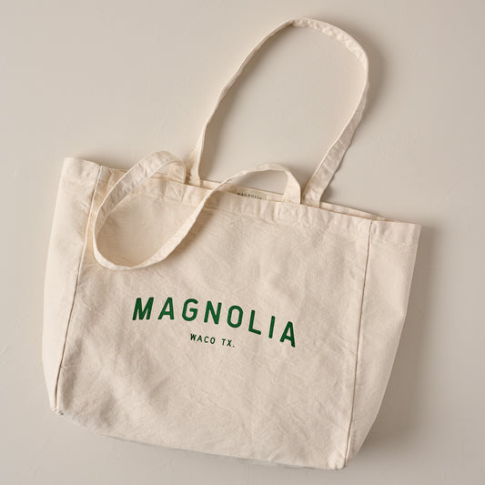 Magnolia Arched Natural Tote