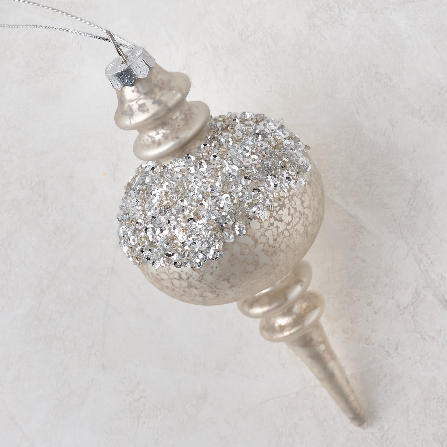Winter Splendor Finial Ornament