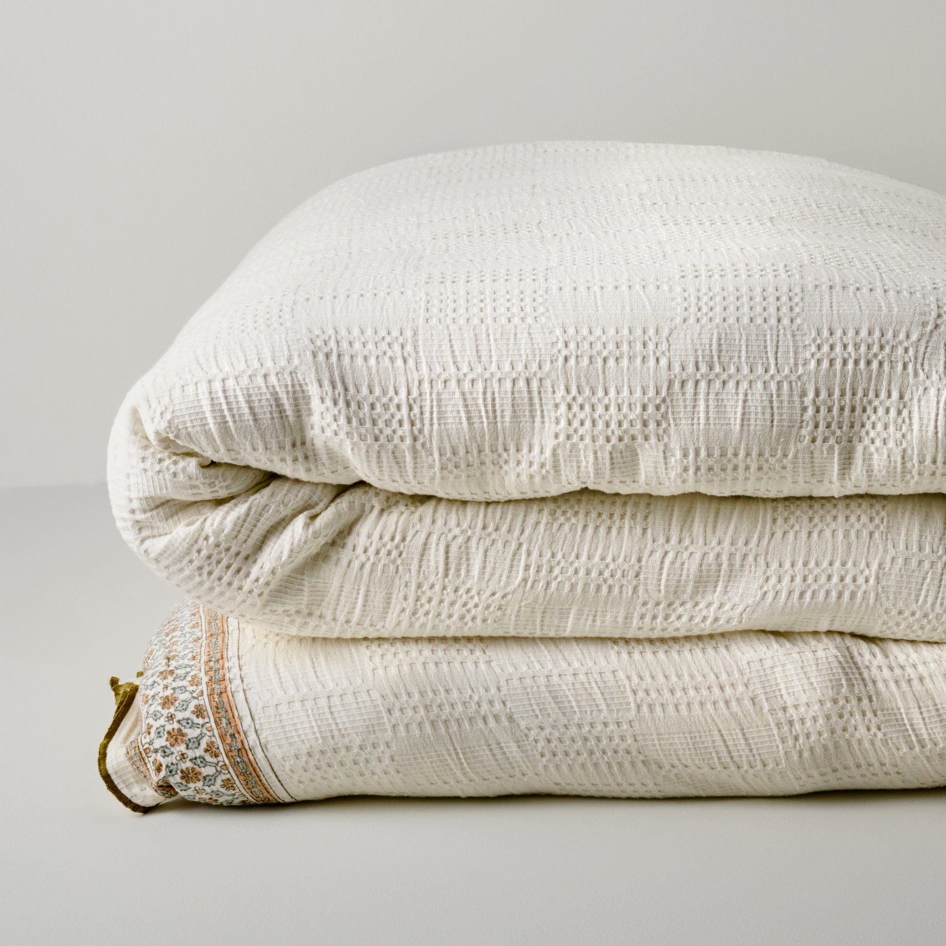 Clemence Block Print Duvet