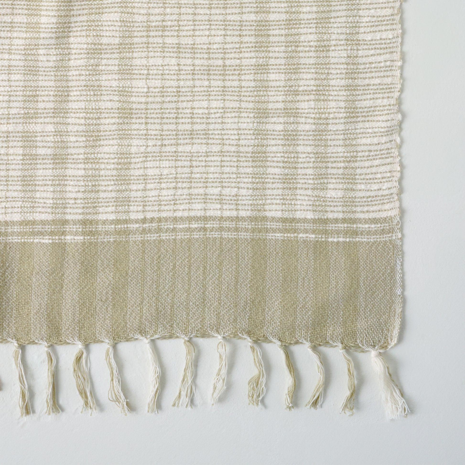 Moss Merrill Plaid Throw