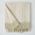 Moss Merrill Plaid Throw