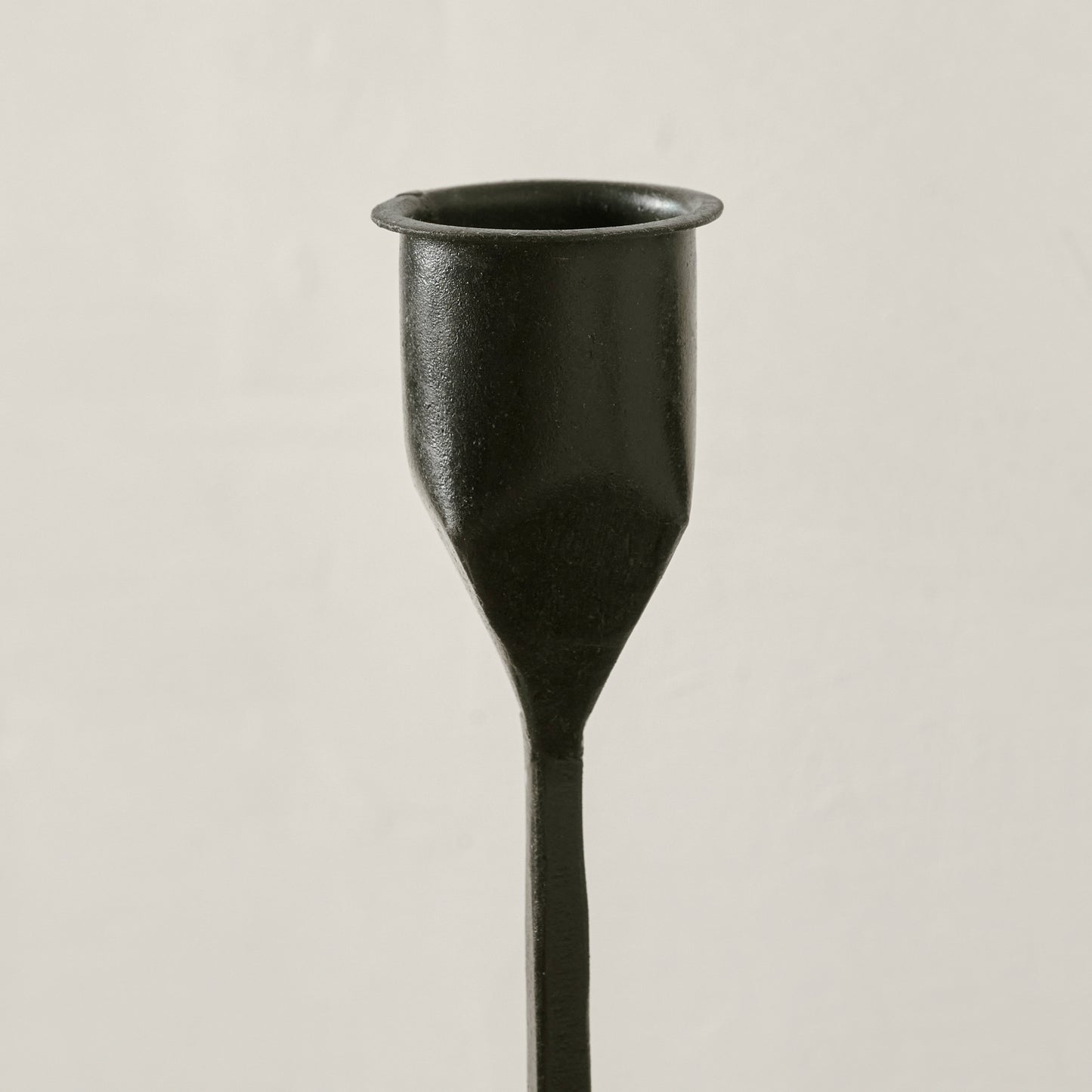 Julian Double Wall Sconce in black up close