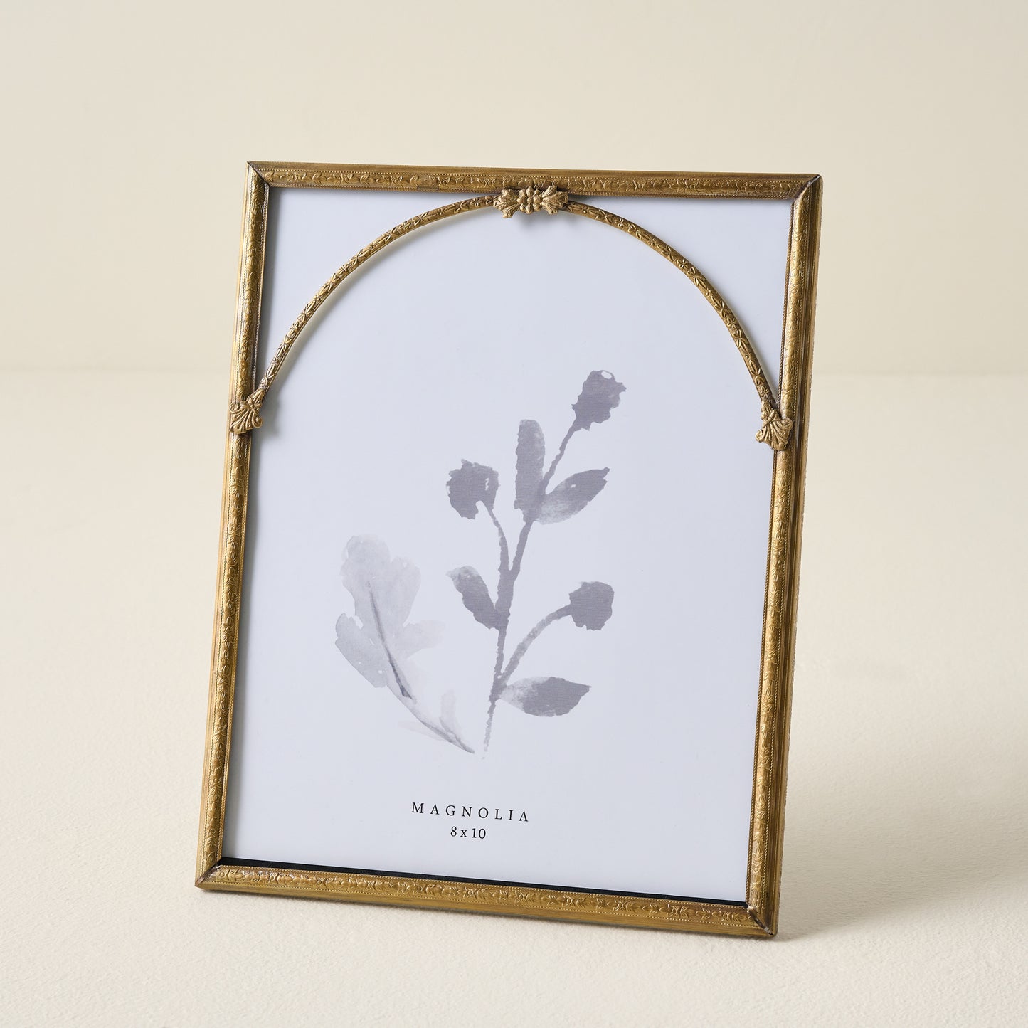 Vienna Antiqued Brass Photo Frame