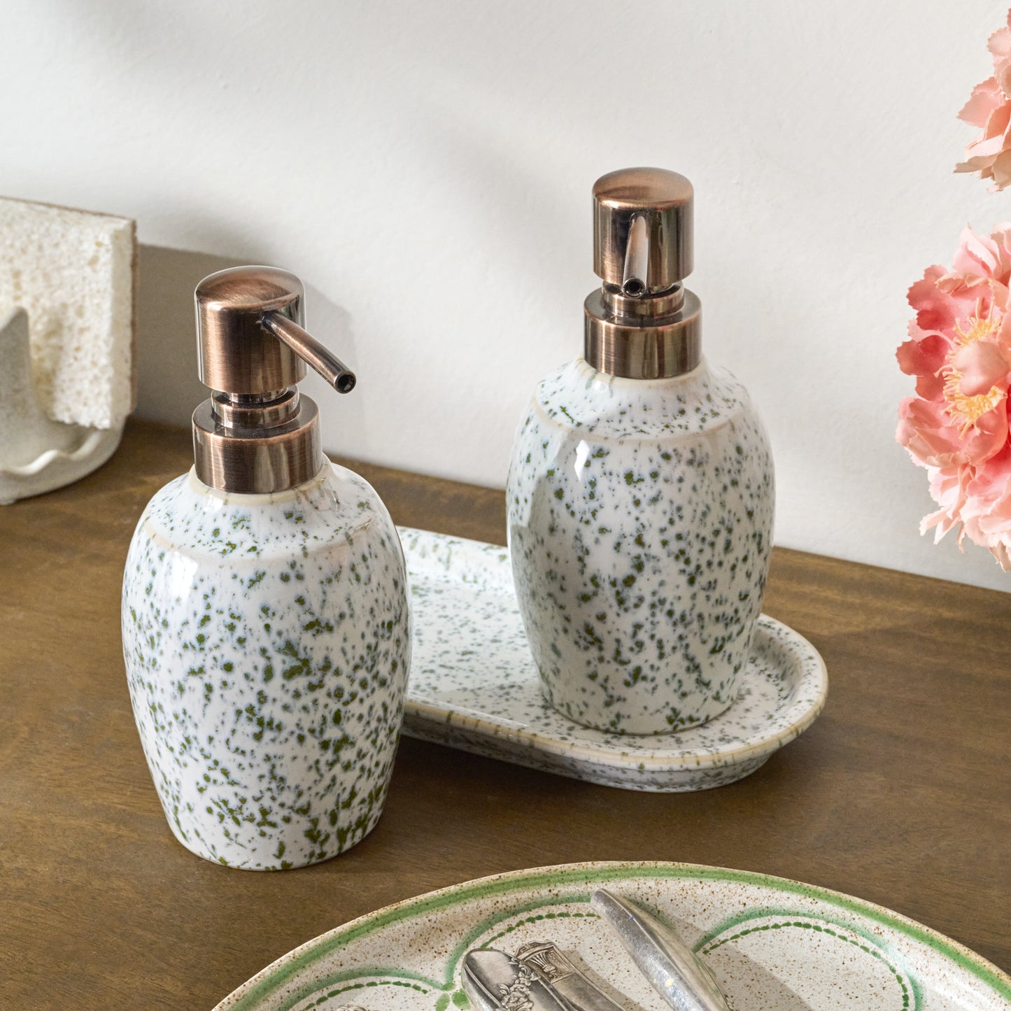 Rayna Kitchen Soap Pump Set