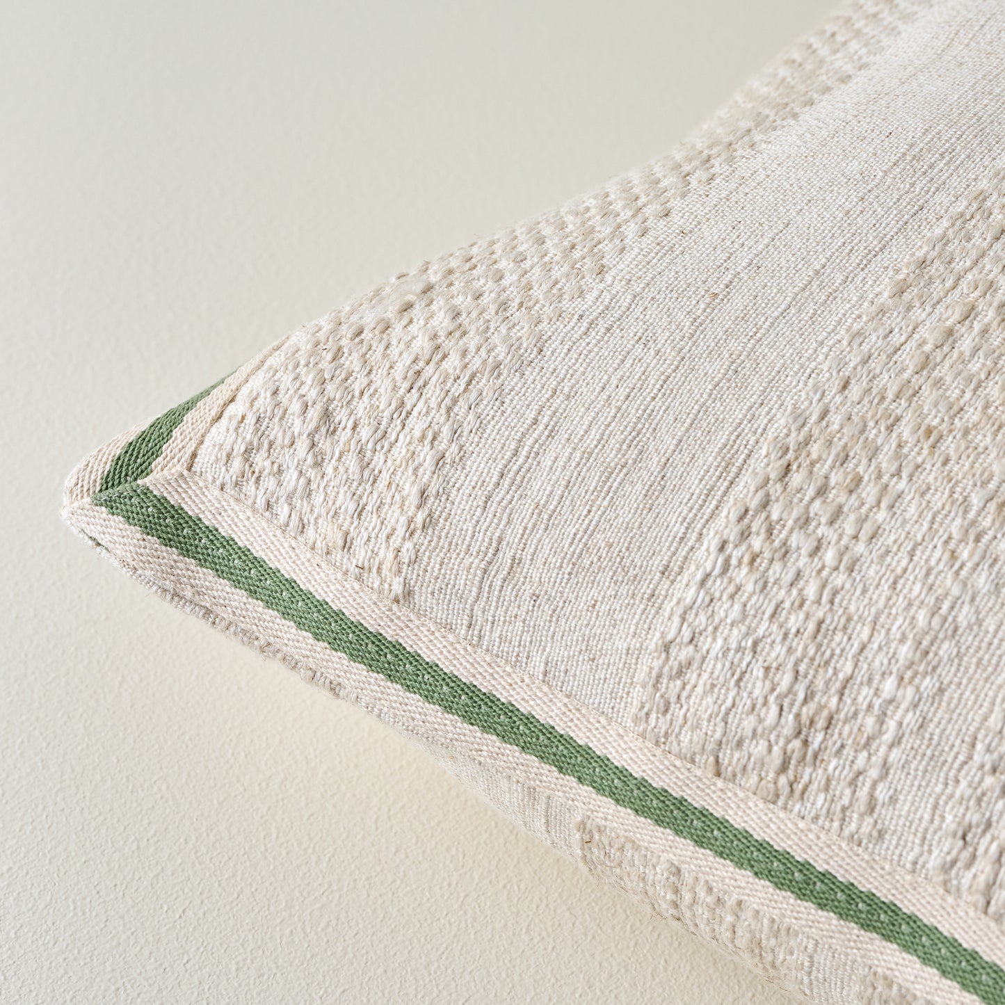 Flax Oversized Pillow up close