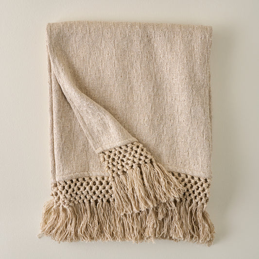 Summer Tassel Throw