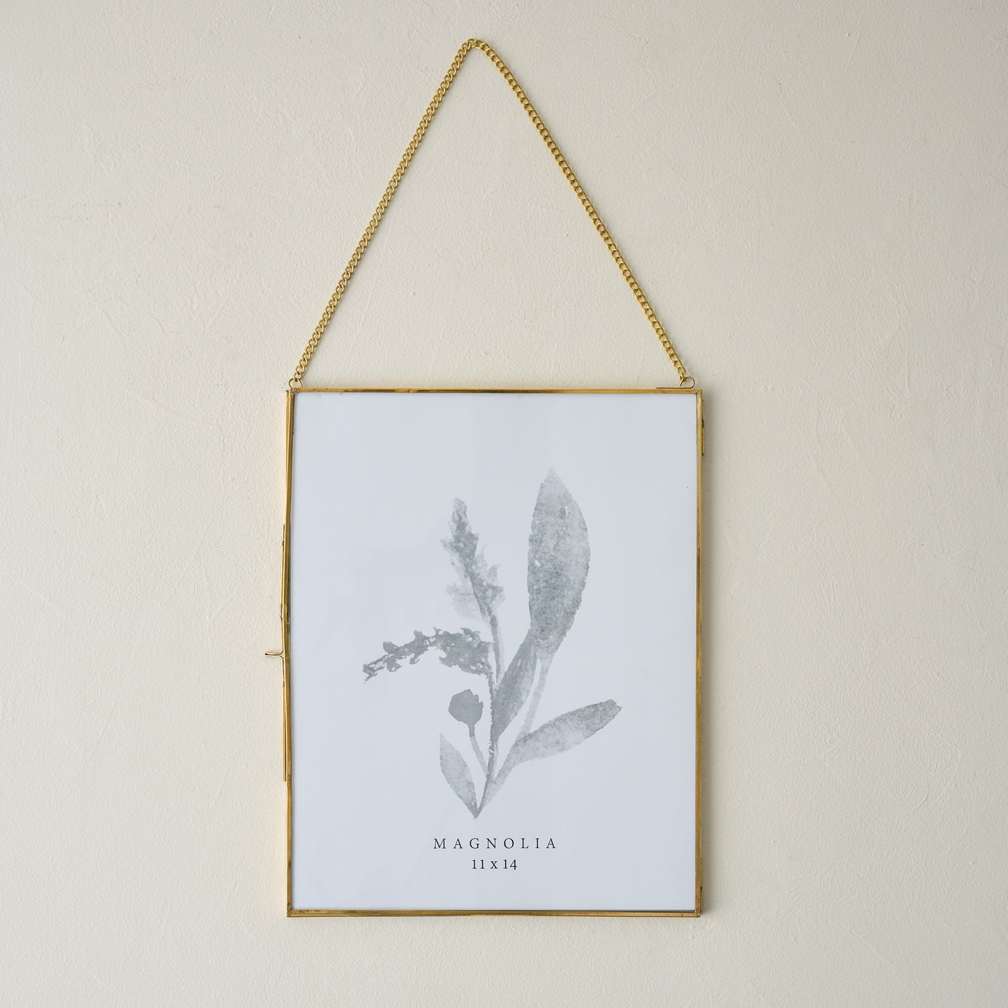 11x14 Josie Hanging Brass Photo Frame